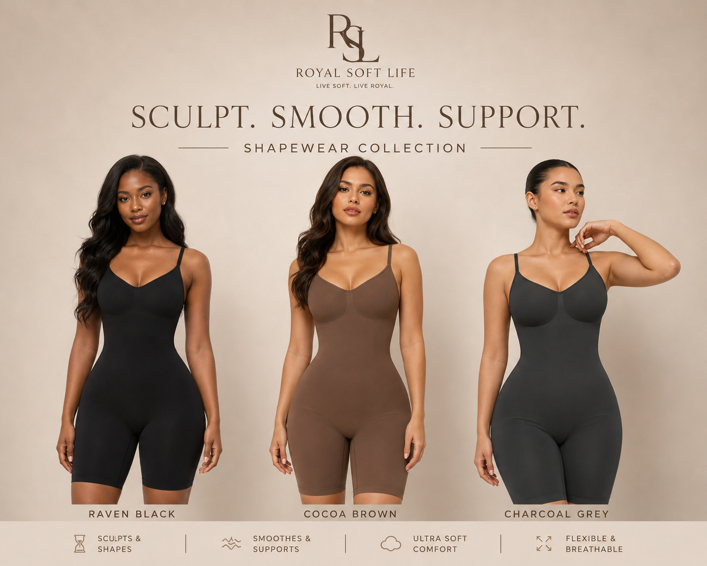The Royal Contour™ Seamless Bodysuit