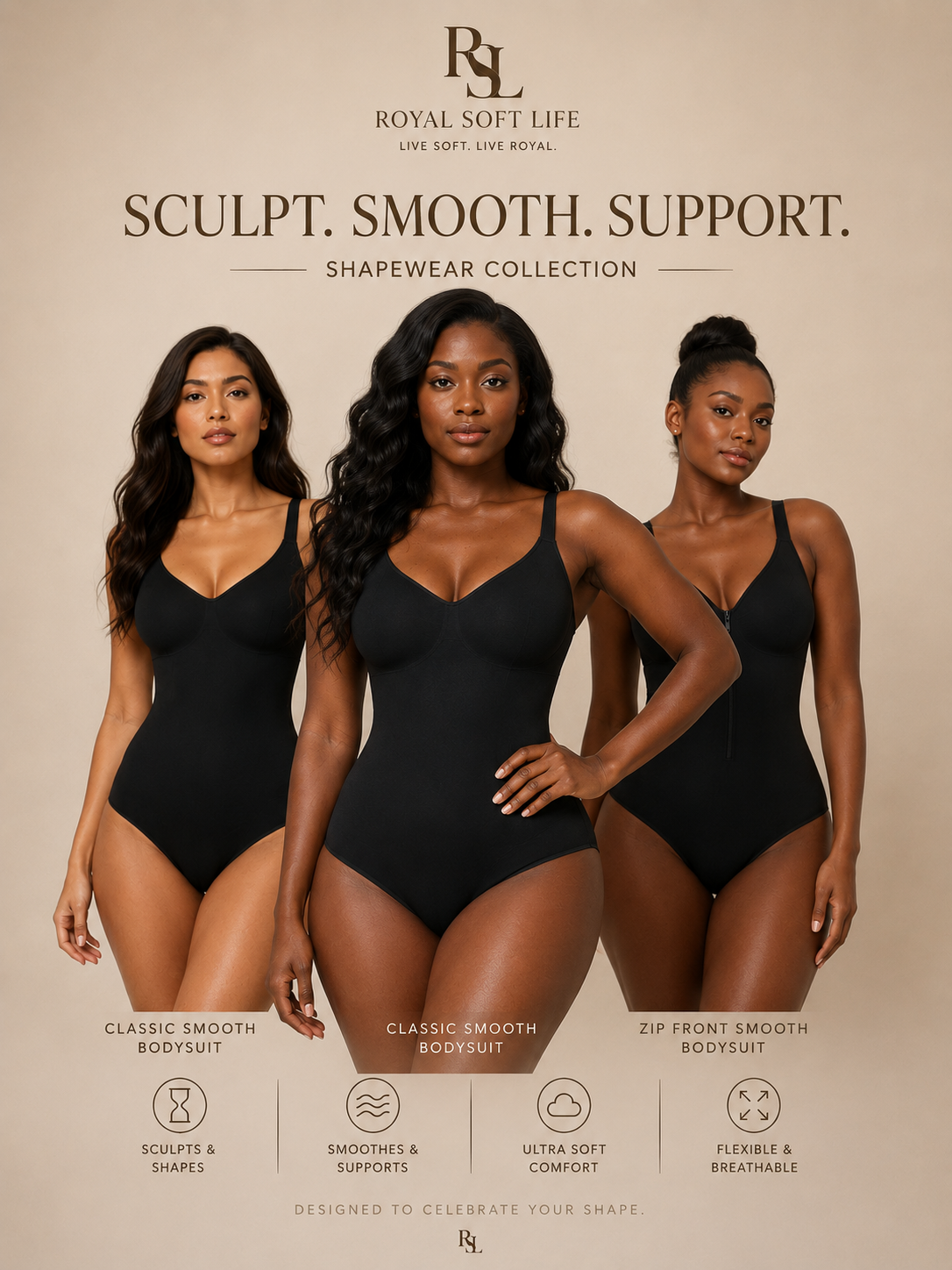 Royal Sculpt Bodysuit - Image 2