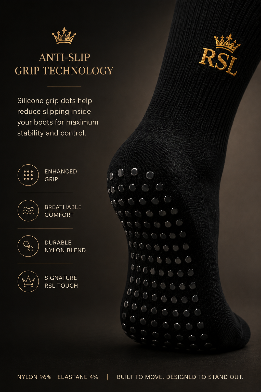 RSL Champions' Choice Grip Football Socks Duo - Image 2