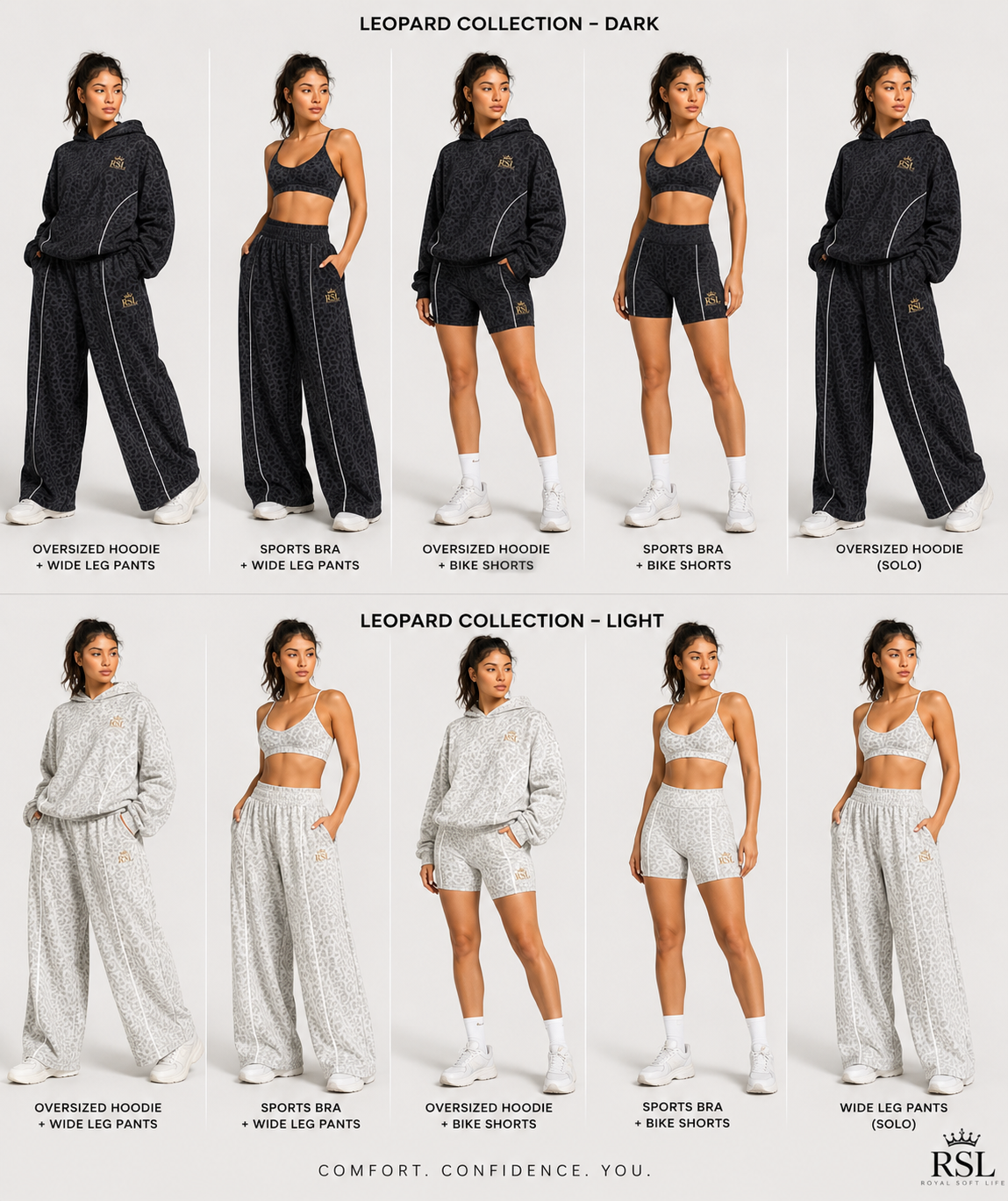 4-Piece Leopard Activewear Set - Image 4