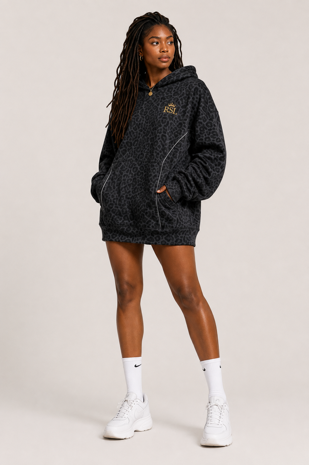 4-Piece Leopard Activewear Set