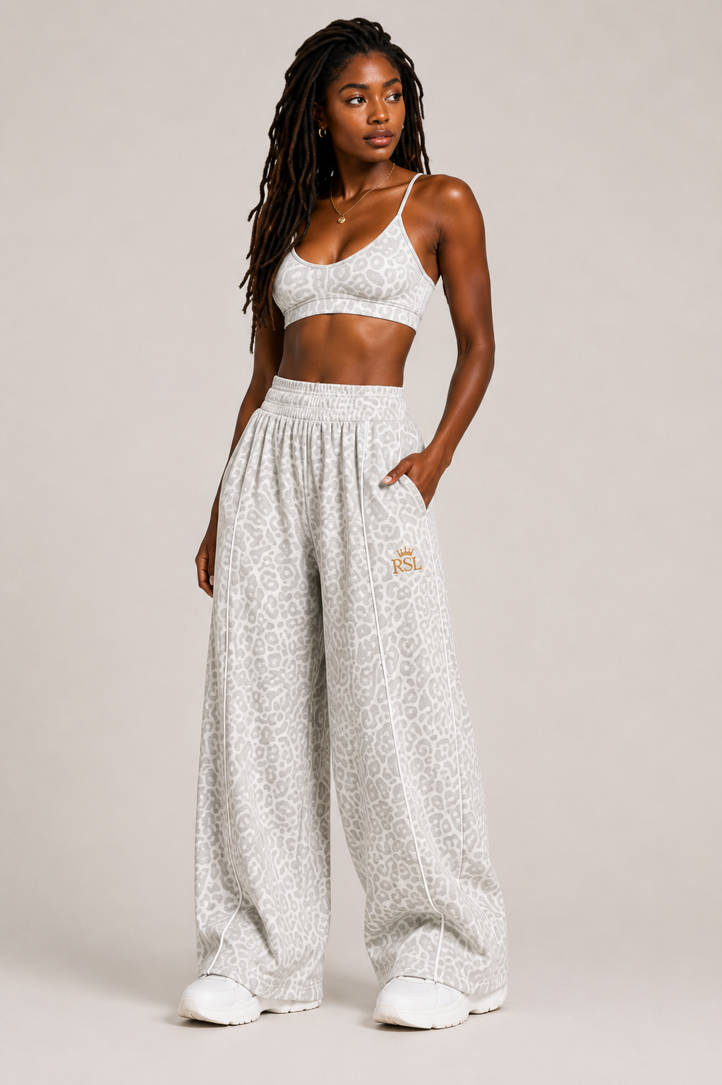4-Piece Leopard Activewear Set - Image 7
