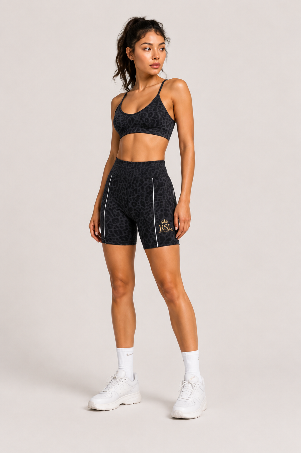 4-Piece Leopard Activewear Set - Image 8
