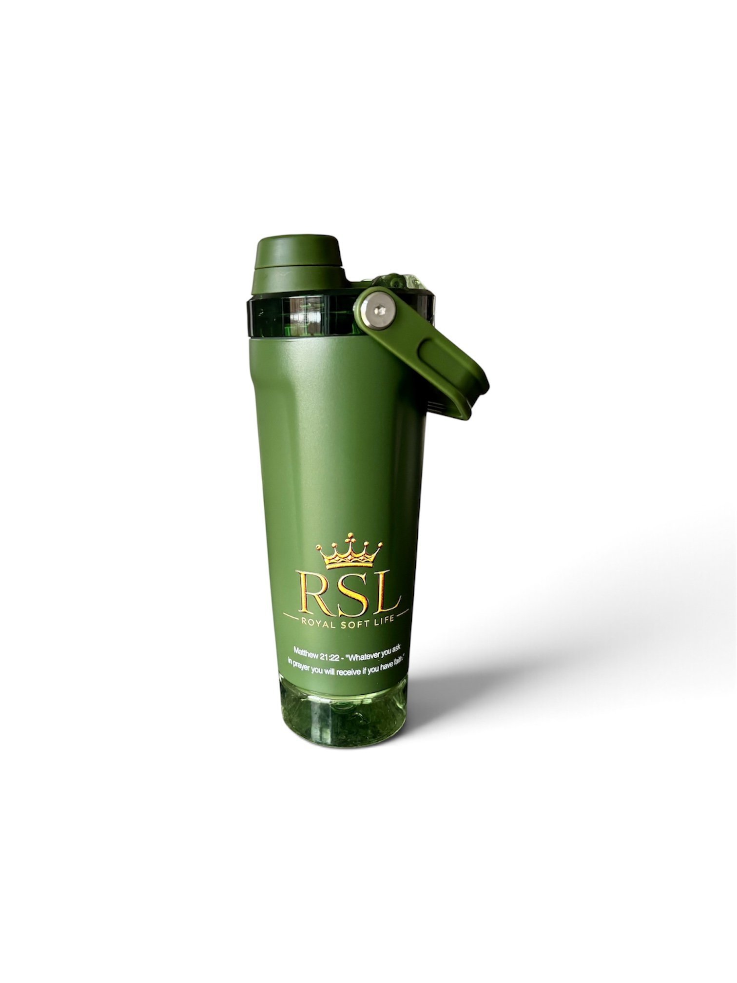 RSL 500mL Stainless Steel Vacuum Insulated Water & Protein Shaker Bottle - Image 2